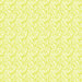 Pattern of white leaves on a yellow background