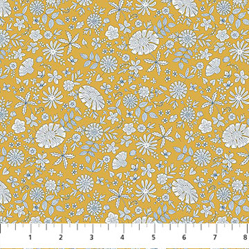 Floral Romance by Pippa Shaw - Marigold in Gold