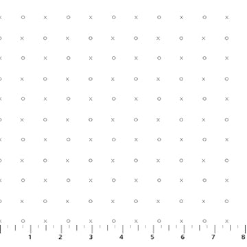 Dovetail - XO in White Gray