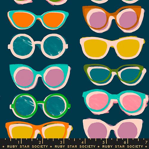 Poolside Too by Ruby Star Society - Poolside Shade in Peacock