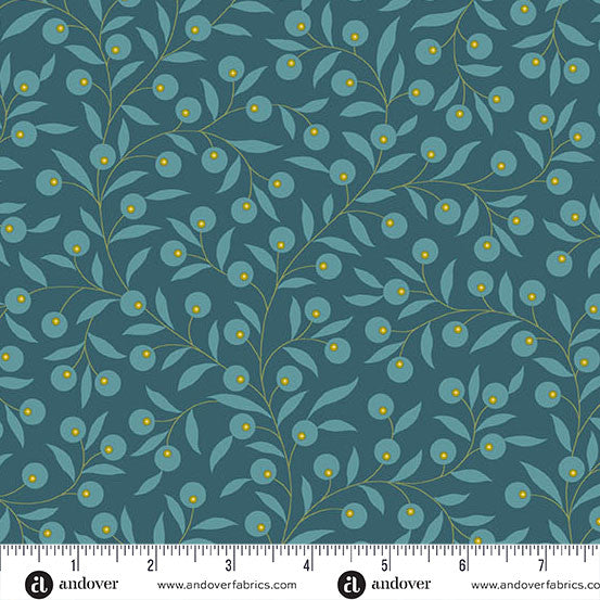 Secret Stash Favorites, Blue Willow by Laundry Basket Quilts - Thimble in Dusk