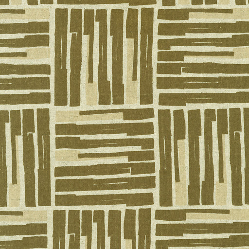 Anna Graham - Orchard Run Cotton Flax Print - Path in Natural