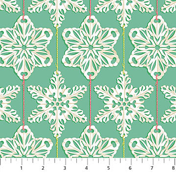 Anna Maria Textiles - Cozy Christmas - Paperflakes in Country