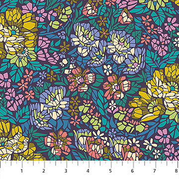 Anna Maria Textiles - Rhapsody - Mosaic in Ocean