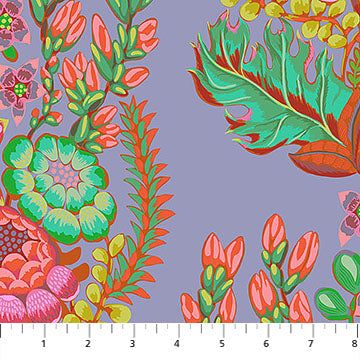 Anna Maria Textiles - Rhapsody - Outstretched in Periwinkle