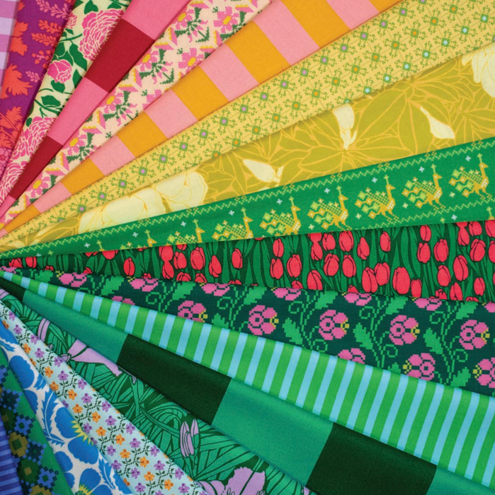 Designer Bundle - Anna Maria Textiles - Cheery Colorway - 18 x FQs