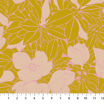 Anna Maria Parry - Backing No 5 - Magnolia in Golden