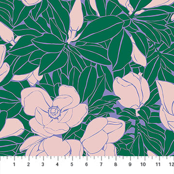 Anna Maria Parry - Backing No 5 - Magnolia in Jewel
