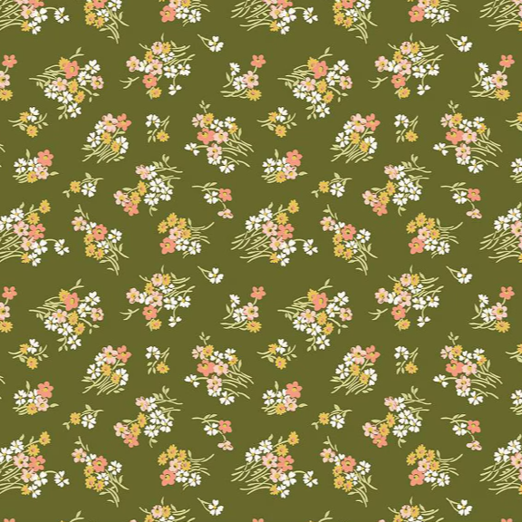 Liberty Quilting Cotton - Botanist's Walk - Joanne's Bouquet