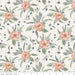Riley Blake - Olive Grove by Amber Elliot - Floral in Ivory