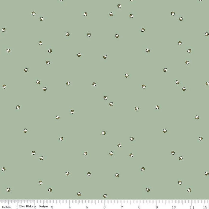 Riley Blake - Let's Wander by Casey Cometti - Bobbers in Sage