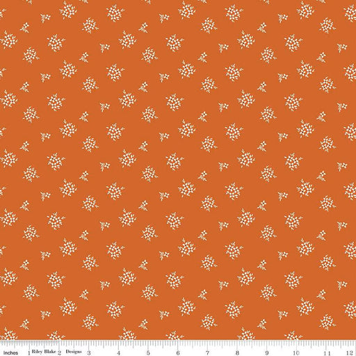 Riley Blake - Morning Latte by Sandy Gervais - Ditsy in Spice