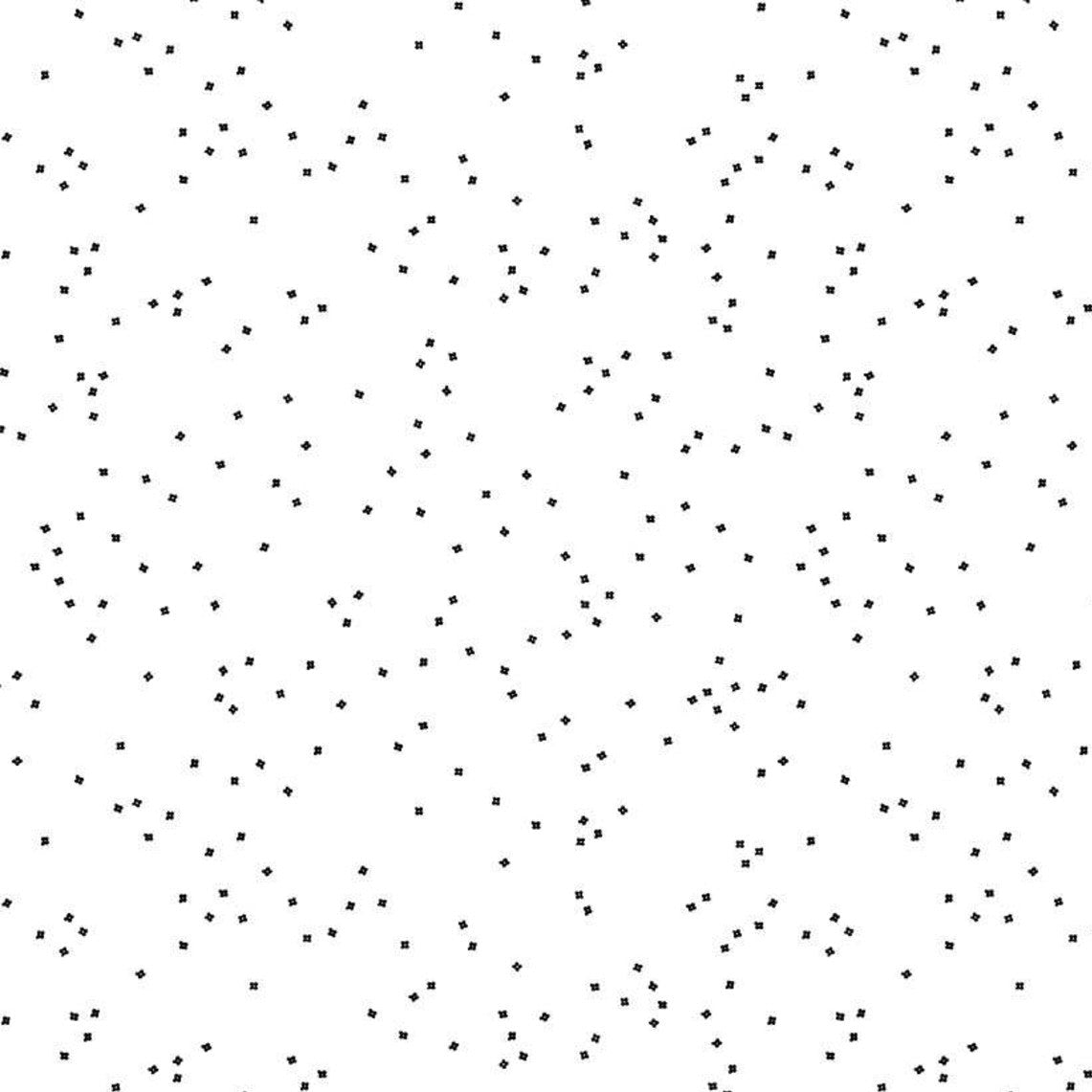 Riley Blake Blenders Blossom on White — Fabric Spark