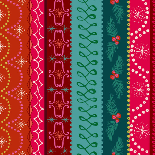 Candy Cane Christmas by Helen Black - Christmas Stripe