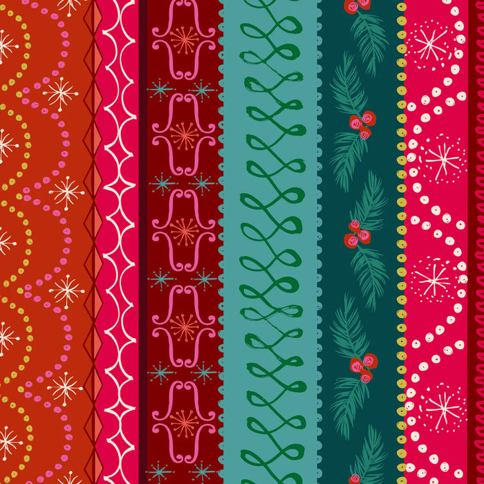 Candy Cane Christmas by Helen Black - Christmas Stripe