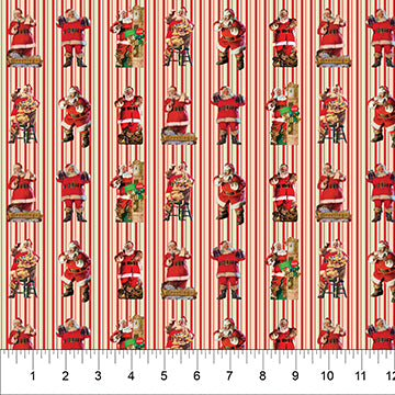 Coca Cola Christmas - Santa Stripe in Red