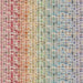 Patterned wallpaper with small square tiles in various colors