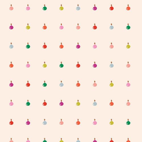 Christmas in Color by Art Gallery Fabrics - Ornament March