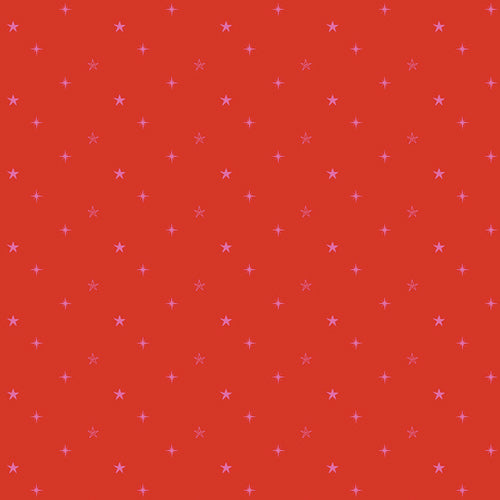 Christmas in Color by Art Gallery Fabrics - Starry Sky in Twinkleberry