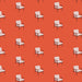 Pattern of chairs on a red background