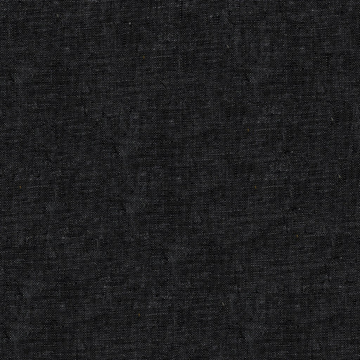 Solid black fabric texture
