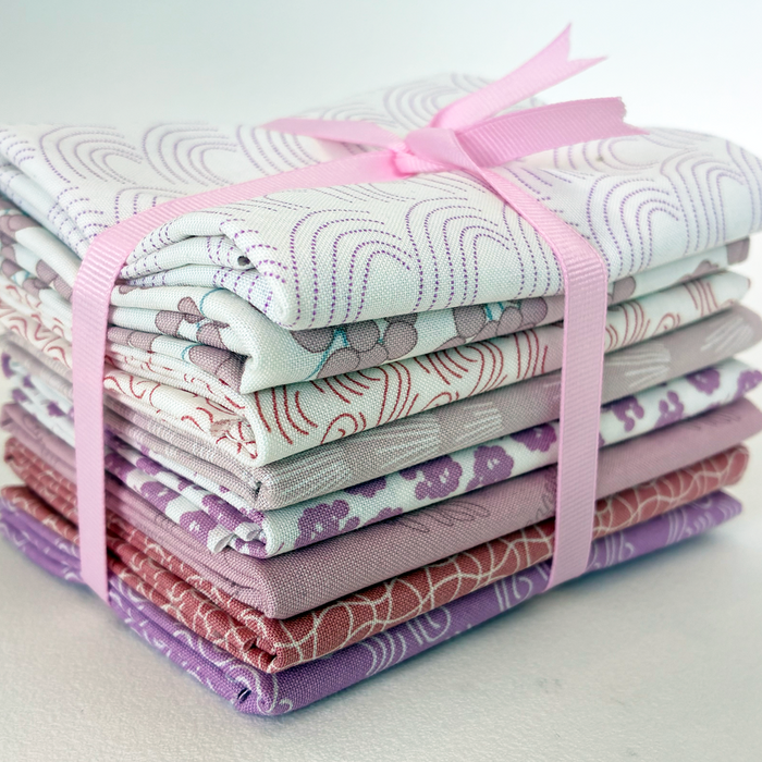 Designer Bundle - Karen Lewis COASTAL WALK - Urchin Colourway 8 x FQ