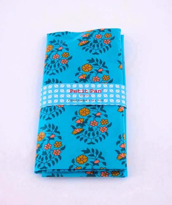Petit Pan  - Laminate "Coupon" - Shalin in Turquoise 50x70cm