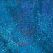 Close-up of blue fabric with red and white speckles