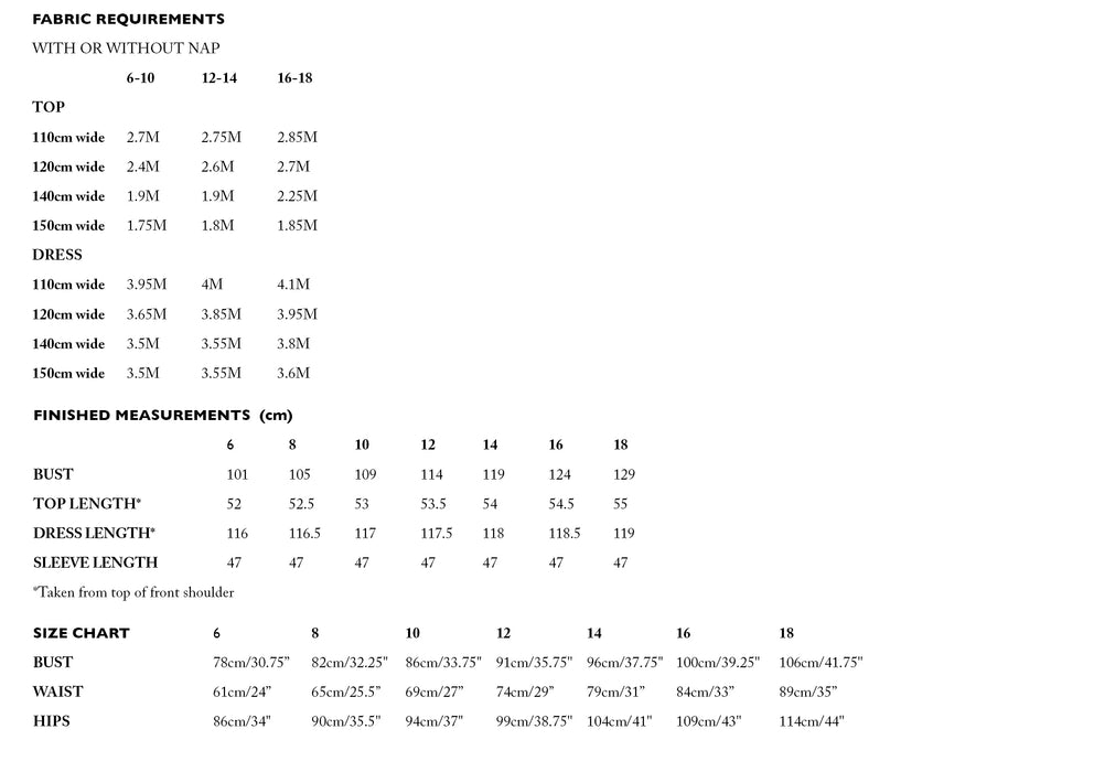 Merchant & Mills Edie UK 6 - 18