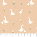 Silly Goose Flannel - Goose in Peach