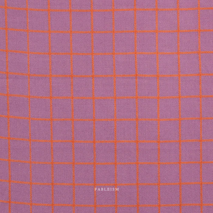 Grid pattern with orange lines on a purple background, branded 'Fableism'.