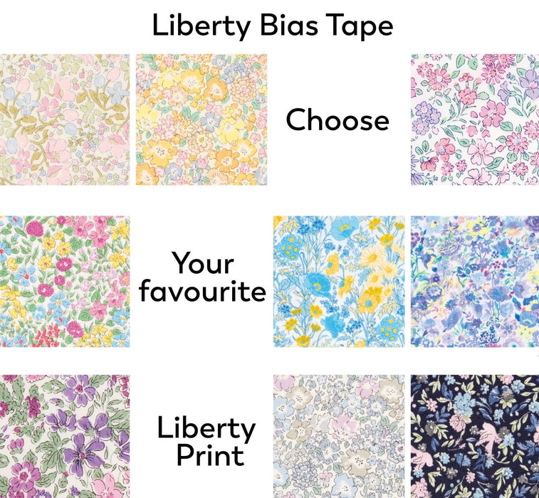 Liberty Bias Tape-  Choose your print