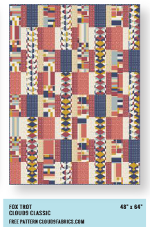 American Bold by Frank Lloyd Wright - Hoffman in Red/Navy