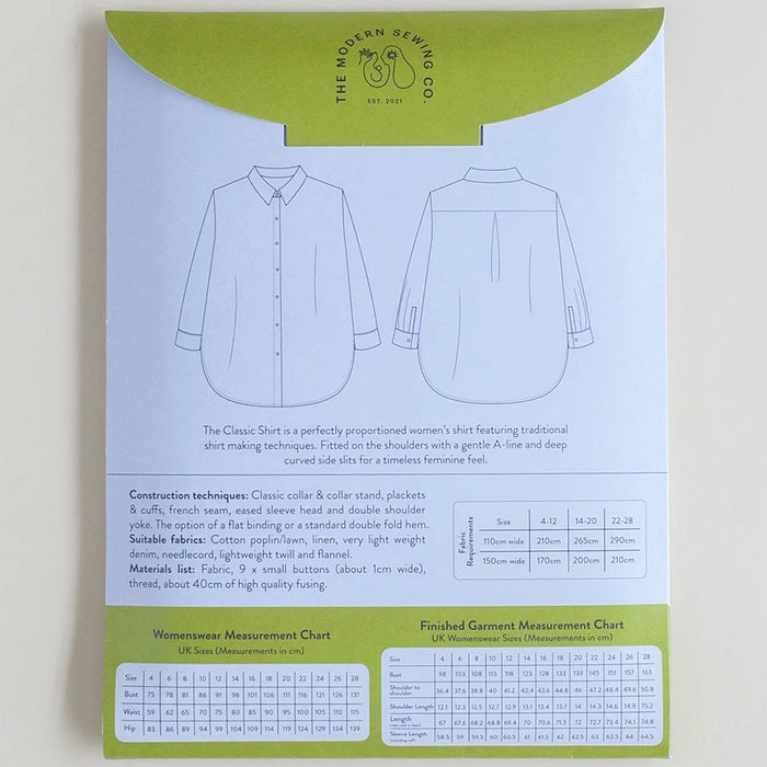 The Modern Sewing Co - Classic Shirt