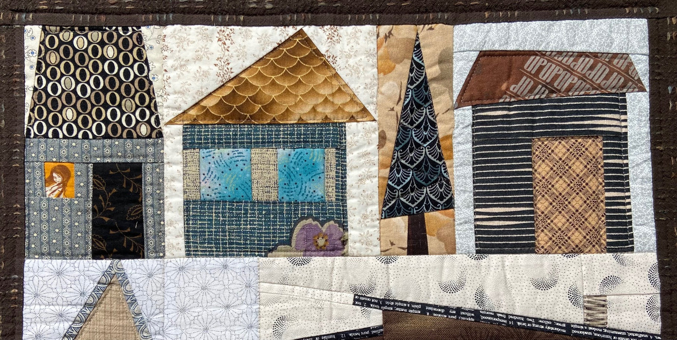 Foundation Paper Piecing Workshop - Houses by Johanna Masko