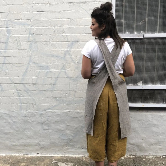 Cross Back Apron Workshop