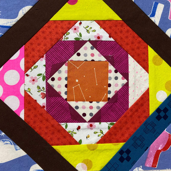 Pineapple Log Cabin with Johanna Masko