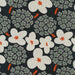 Kobayashi Cotton Linen Canvas in Grey and Orange