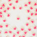 Sarah Hearts Labels - Pink Heart Woven