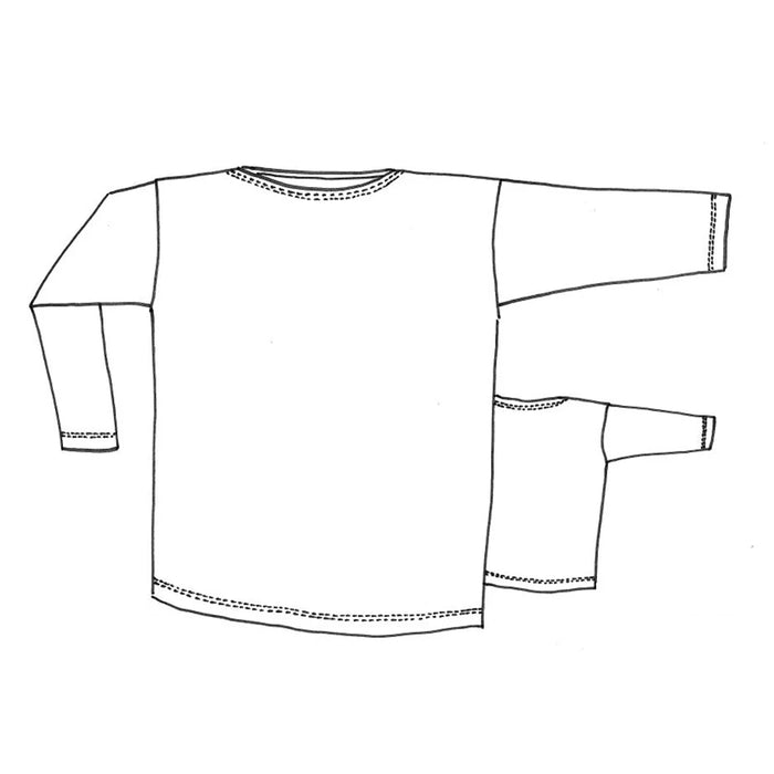 Learn To Sew a Capsule Wardrobe - Boat Neck knit tee