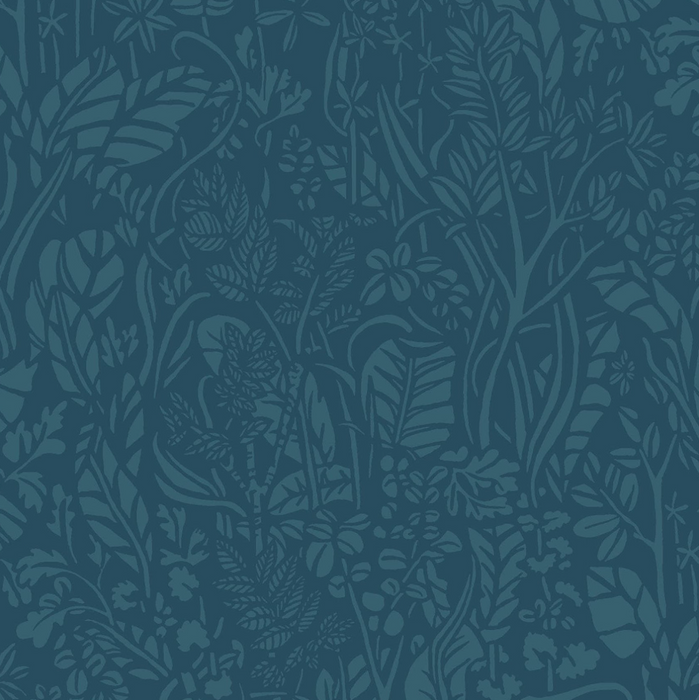 Susie Hetherington for Maywood Studio - Cottage Flowers - St.Chloe in Navy