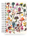 Ecojot - Carolyn Gavin Jumbo Notebook - Mushroom Botanical