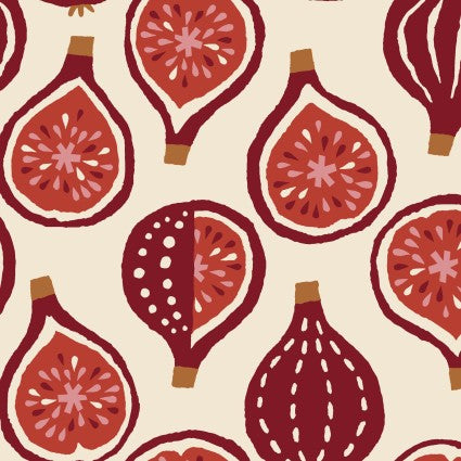 Cosmo Cotton Sheeting from Japan - Pomegranate