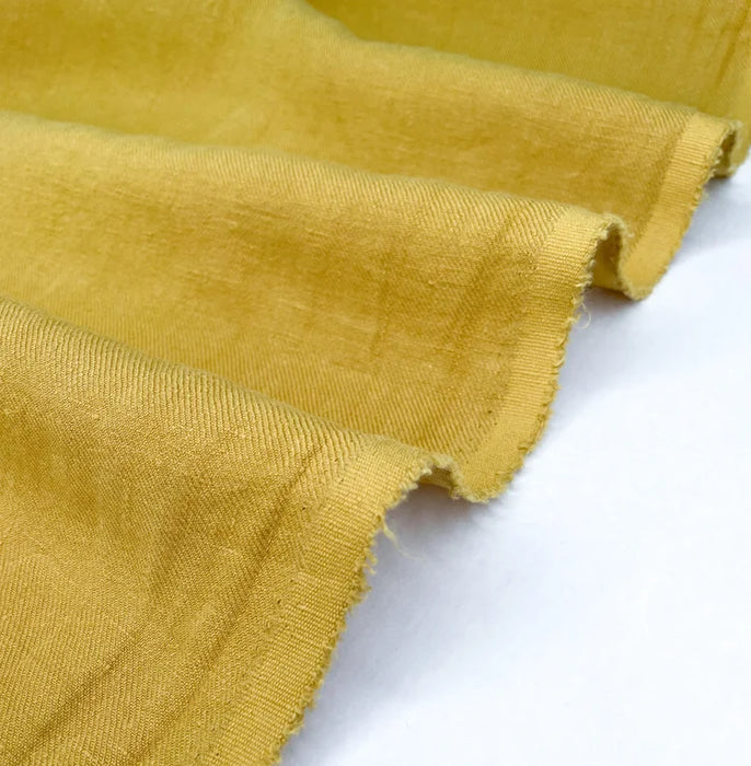 Nomad Twill Linen in Amber