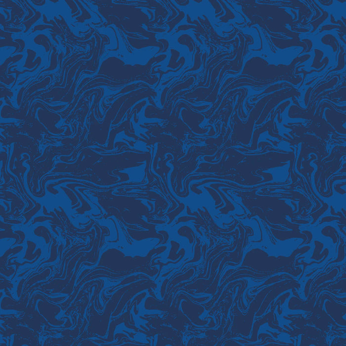 Camelot Fabrics - Mixology - Glazed QUILT BACK in Navy