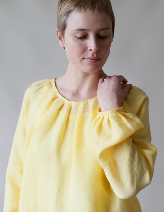 The Maker's Atelier - The Pleat Neck Blouse [Digital Download]