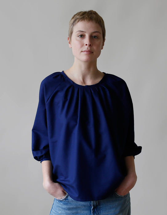 The Maker's Atelier - The Pleat Neck Blouse [Digital Download]