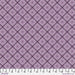 Fabric pattern with geometric design on a purple background