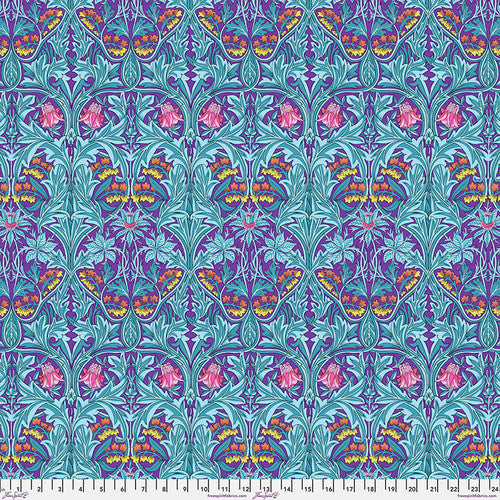 Kaffe x Morris & Co. by Kaffe Fassett & The Original William Morris Co. - Bluebell in Purple