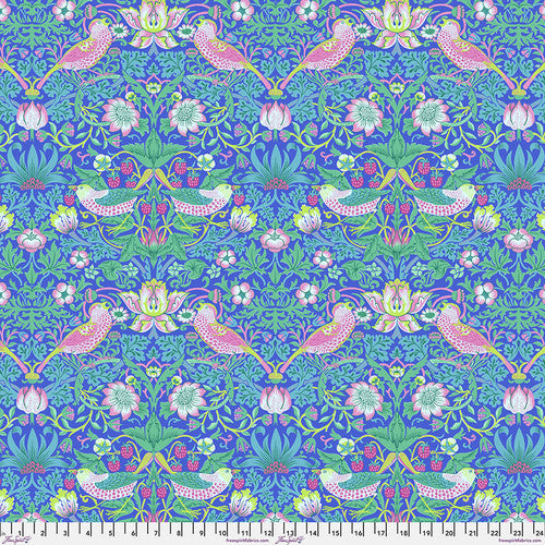 Kaffe x Morris & Co. by Kaffe Fassett & The Original William Morris Co. - Strawberry Thief in Blue